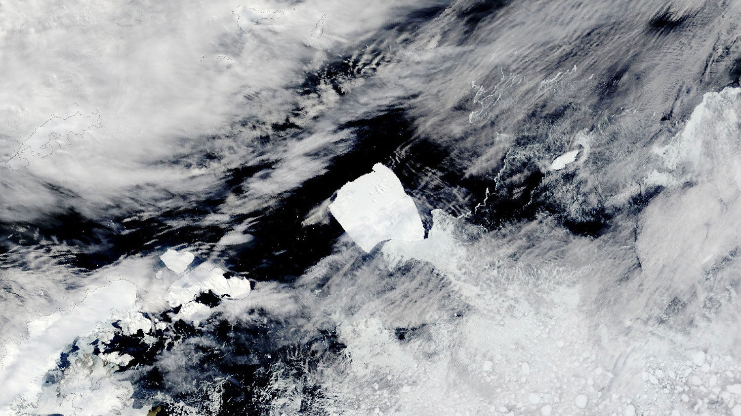 O maior iceberg do mundo está se movendo | Mundo & História