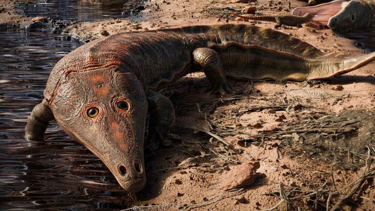 Anfíbio gigante mais antigo que dinossauros é encontrado no Rio Grande do Sul | Mundo & História