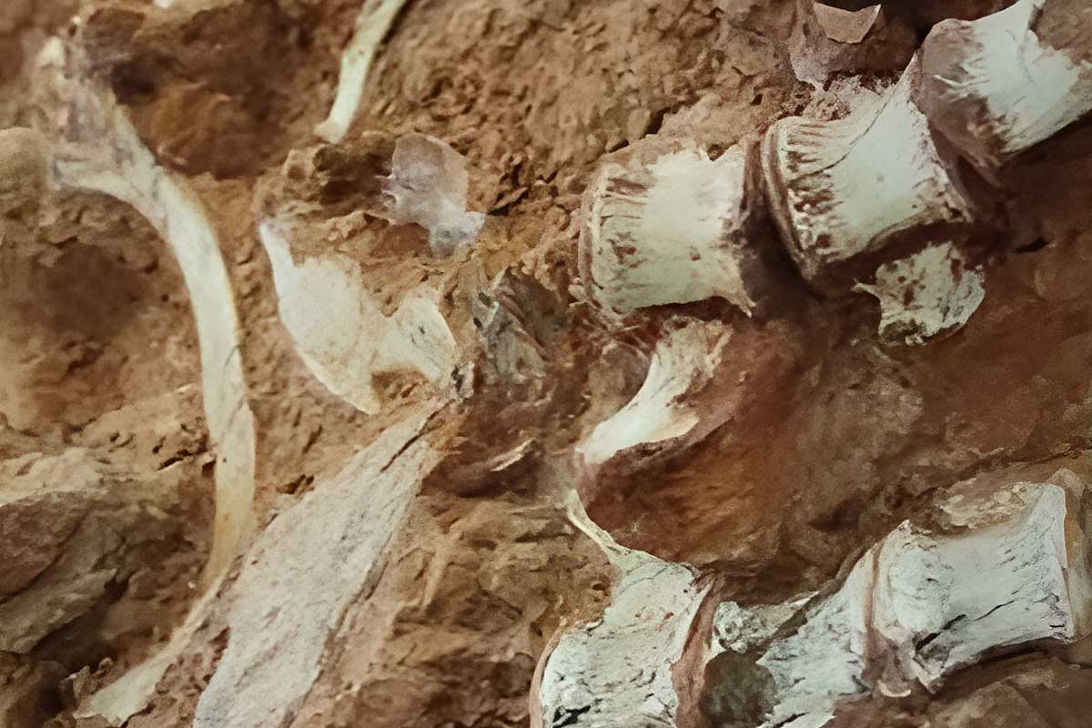 Enchente no RS revela um dos fósseis de dinossauro mais antigos