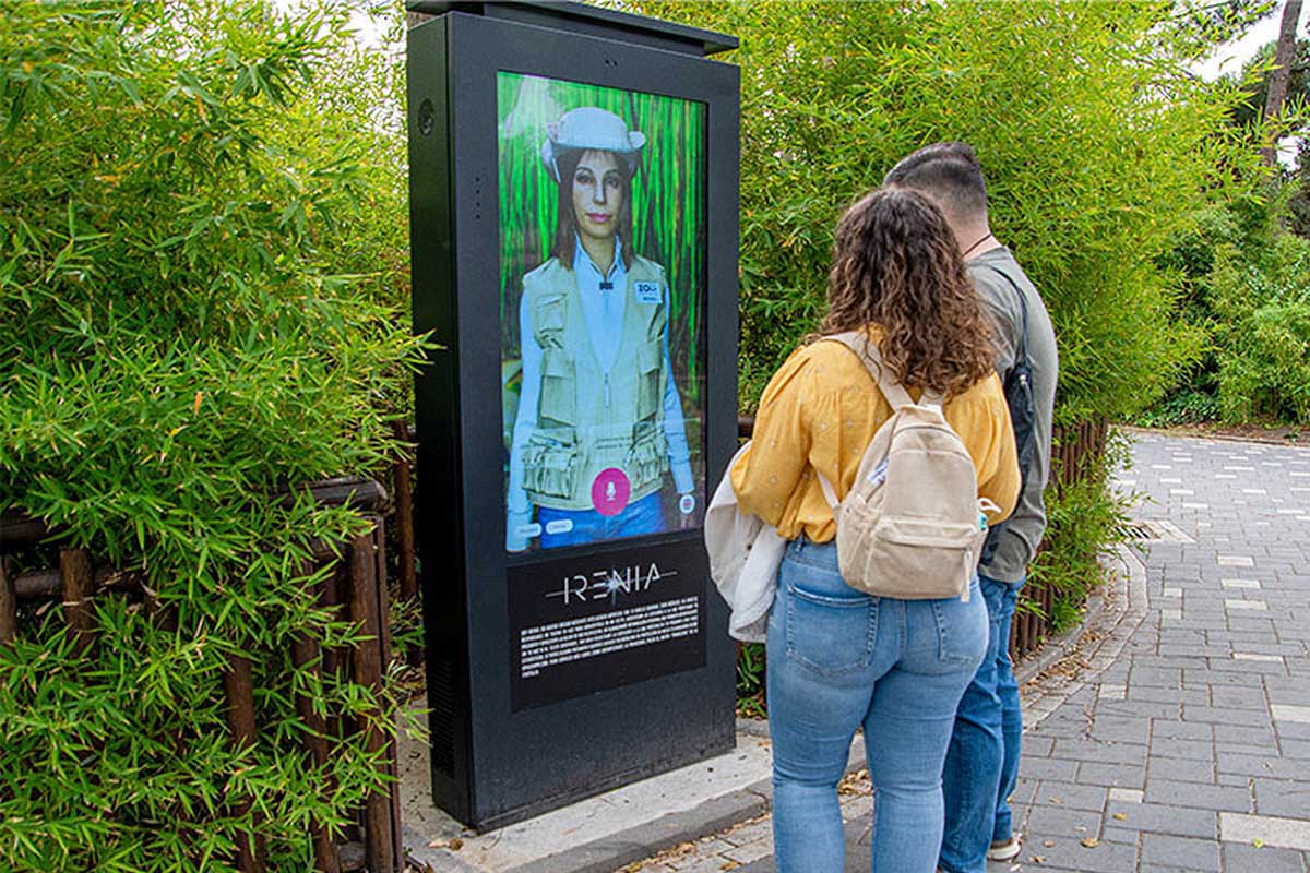 Irenia: zoológico de Madri adota assistente virtual controlada por IA