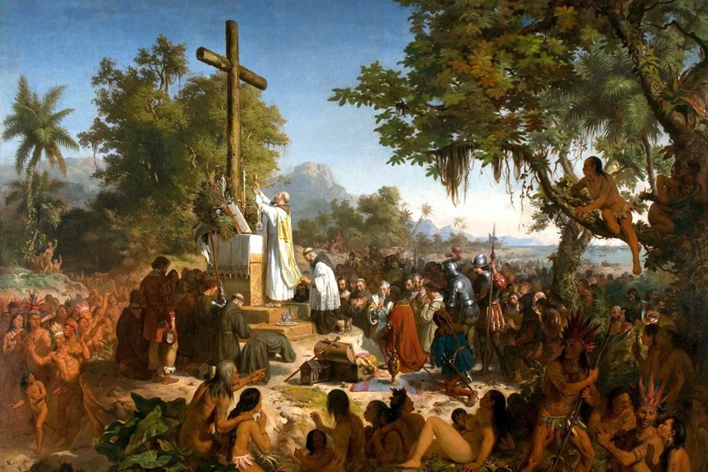 Cruz da primeira missa do Brasil chega a São Paulo | Mundo & História