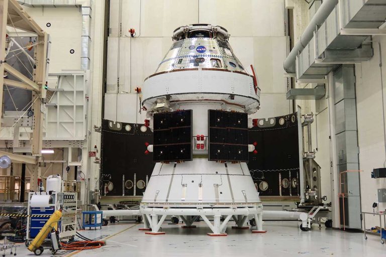 Cápsula Orion para a missão Artemis 2 é entregue à NASA | Mundo & História